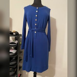 Diane Von Furstenberg Blue Emsley Dress